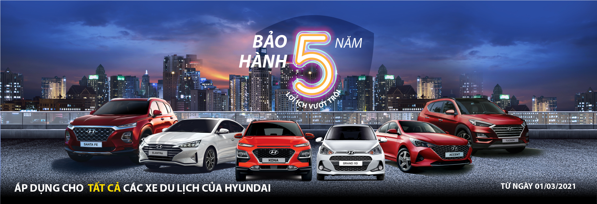  TC MOTOR NÂNG BẢO HÀNH 5 NĂM CHO CÁC MẪU XE DU LỊCH HYUNDAI