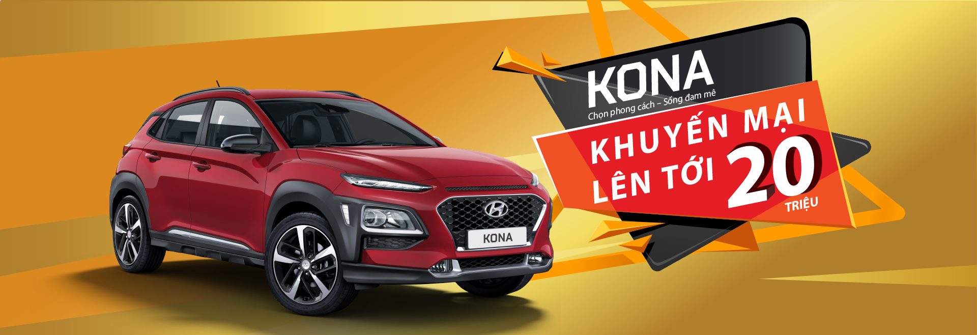  TC MOTOR thực hiện chương trình khuyến mại lên đến 20 triệu đồng dành cho Hyundai KONA, Elantra và Grand i10 sedan